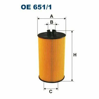 FILTRON OE 651/1 Filtro Olio Saldi