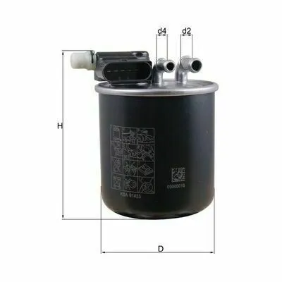 Super Prezzo MAHLE KL 948 Filtro Carburante