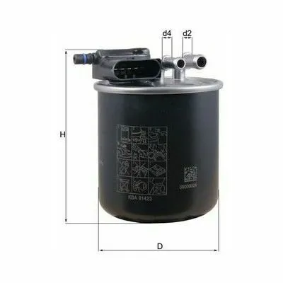 KNECHT KL 949 Filtro Carburante Compra Online
