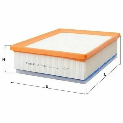 KNECHT LX 4068 Filtro Aria Reso Gratuito