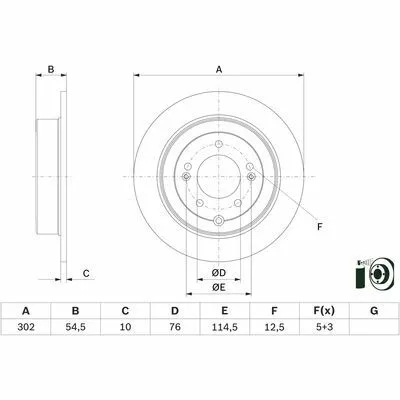 BOSCH 0 986 479 E45 Disco Freno Acquista Ora