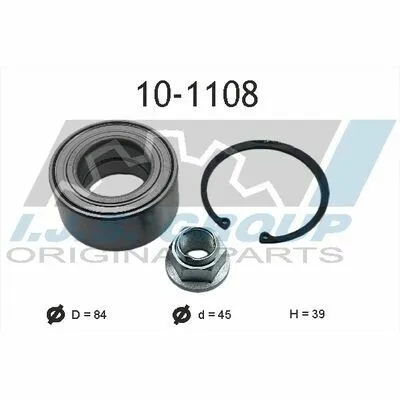 IJS GROUP Technology & Quality 10-1108 Kit Cuscinetto Ruota Prezzo Conveniente