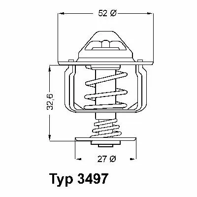 WAHLER 3497.88D Termostato, Refrigerante Occasione
