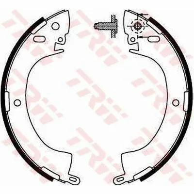 Promozione Esclusiva TRW GS8185 Kit Ganasce Freno