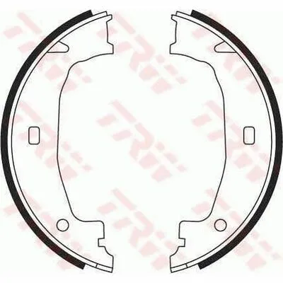 Popolare TRW GS8432 Kit Ganasce Freno