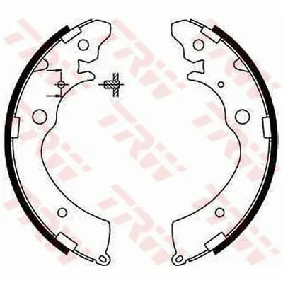 TRW GS8559 Kit Ganasce Freno Saldi