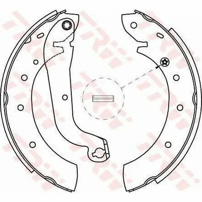 TRW GS8622 Kit Ganasce Freno Direttamente Dal Produttore