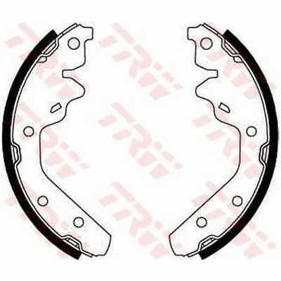 TRW GS8644 Kit Ganasce Freno Ultima Occasione
