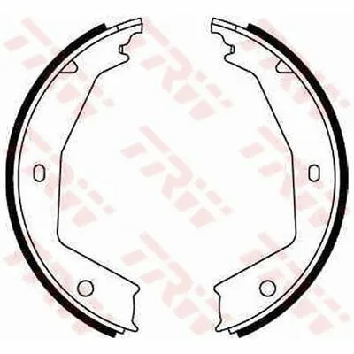 Soddisfatti O Rimborsati TRW GS8668 Kit Ganasce Freno