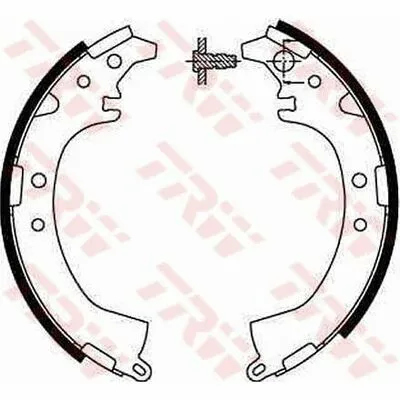 TRW GS8672 Kit Ganasce Freno Professionale