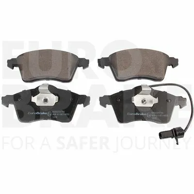 Promozione Esclusiva EUROBRAKE 5502224750 Kit Pastiglie Freno, Freno a Disco
