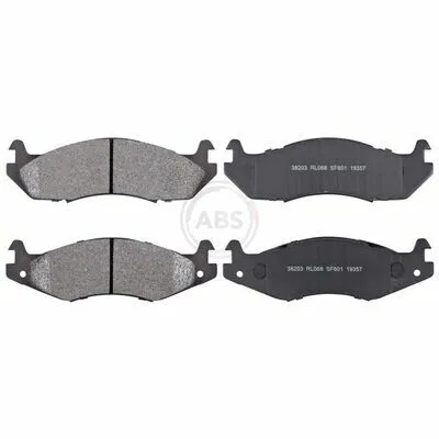 Scelto Dai Clienti A.B.S. 38203 Kit Pastiglie Freno, Freno a Disco