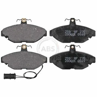 Soddisfatti O Rimborsati A.B.S. 36513 Kit Pastiglie Freno, Freno a Disco
