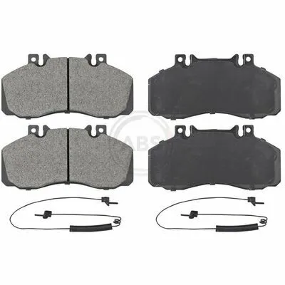 Ultime Pezzi A.B.S. 36665 Kit Pastiglie Freno, Freno a Disco