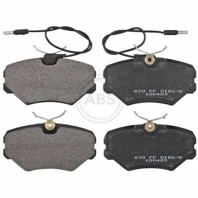 A.B.S. 37003 Kit Pastiglie Freno, Freno a Disco Prezzo Conveniente