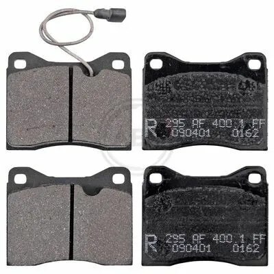 Ultime Pezzi A.B.S. 37075 Kit Pastiglie Freno, Freno a Disco