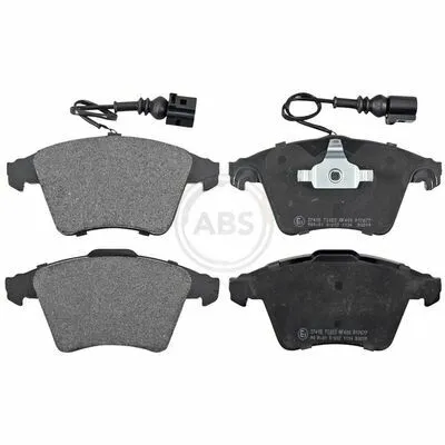 Consegna Rapida A.B.S. 37415 Kit Pastiglie Freno, Freno a Disco