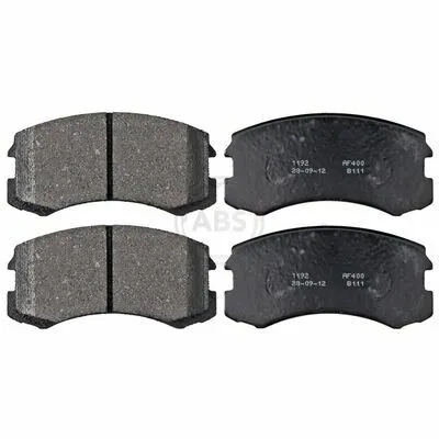 Reso Gratuito A.B.S. 37491 Kit Pastiglie Freno, Freno a Disco