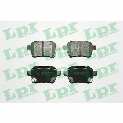 LPR 05P1827 Kit Pastiglie Freno, Freno a Disco Offerta Speciale