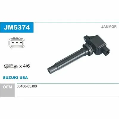 Prezzo Di Fabbrica JANMOR JM5374 Bobina d‘Accensione