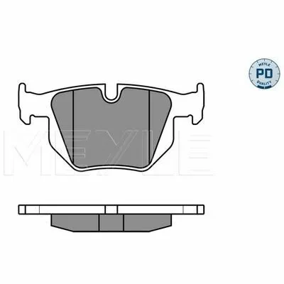 Ultima Occasione MEYLE-PD Advanced performance and design. 025 212 8217/PD Kit Pastiglie Freno, Freno a Disco