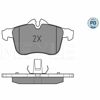 MEYLE-PD Advanced performance and design. 025 283 3219/PD Kit Pastiglie Freno, Freno a Disco Affare