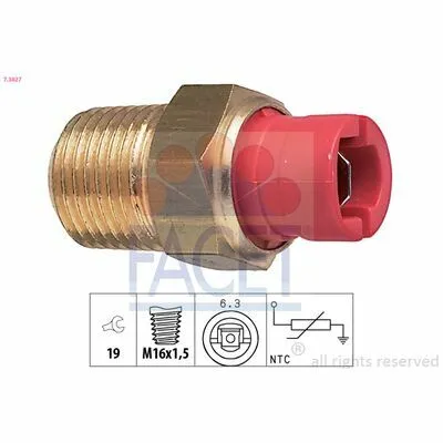 FACET Made in Italy - OE Equivalent 7.3027 Sensore, Temperatura Refrigerante Subito Disponibile