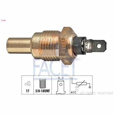 Compra Adesso FACET Made in Italy - OE Equivalent 7.3046 Sensore, Temperatura Refrigerante