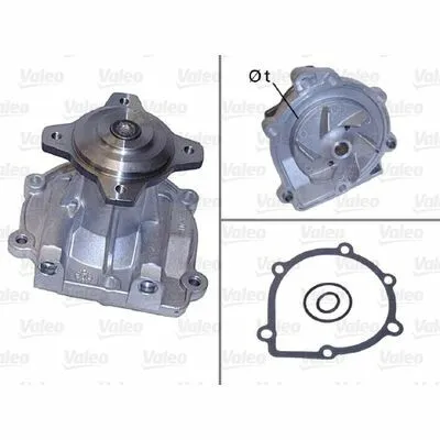 Consegna Rapida VALEO 506904 Pompa Dell’Acqua, Raffreddamento Motore