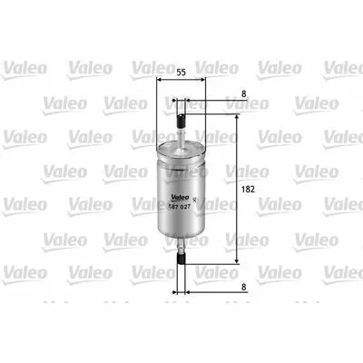 Quantità Limitata VALEO 587027 Filtro Carburante