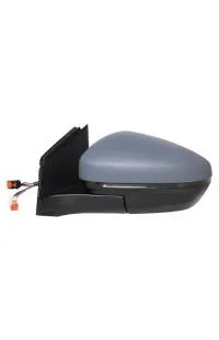 SPECCHIO RETROVISORE ELETTRICO TERMICO RICHIUDIBILE CON TASTO CON FANALINO E LUCE DI CORTESIA LATO DESTRO (PASSEGGERO) Ultime Pezzi