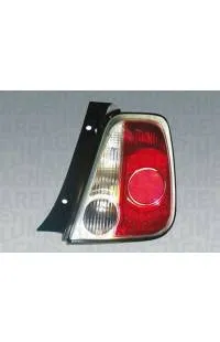 FANALE P/DX FIAT 500 07/07> BORDO BIANCO Offerta Limitata