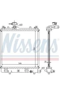 Ultimissimo Modello Radiatore, Raffreddamento motore