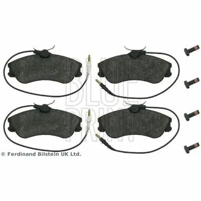 Acquista Ora BLUE PRINT ADP154228 Kit Pastiglie Freno, Freno a Disco