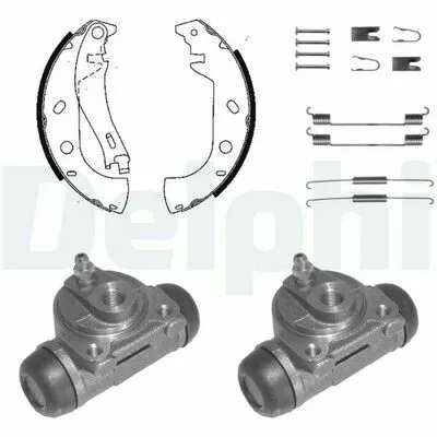 Quantità Limitata DELPHI KP1116 Kit Ganasce Freno