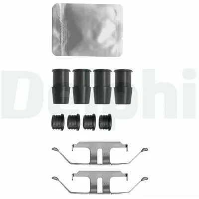 Affare DELPHI LX0636 Kit Accessori, Pastiglia Freno