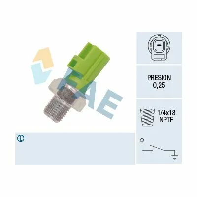 FAE 12613 Interruttore a Pressione Olio Bestseller
