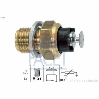 A Buon Prezzo FACET Made in Italy - OE Equivalent 7.3093 Sensore, Temperatura Olio