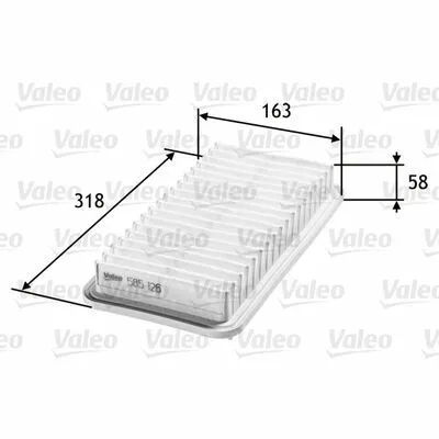 VALEO 585126 Filtro Aria Ordina Subito